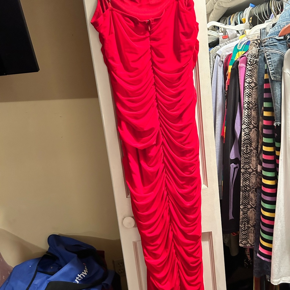 Sexy shirred mesh gown - Picture 7 of 7